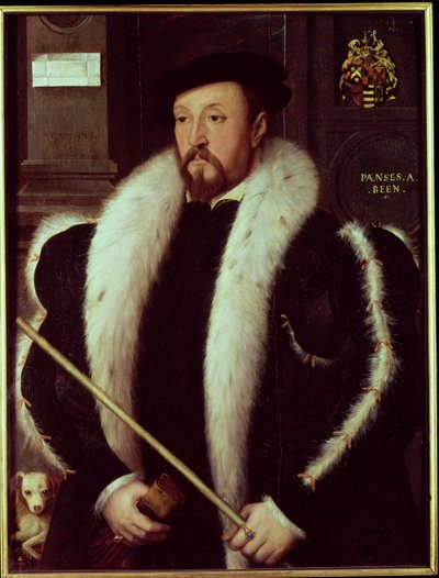 Thomas Wentworth, 1st Baron Wentworth of Nettlestead, 1549 by John Bettes the Younger